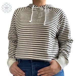 H&M Cropped Sweater w/ Hood